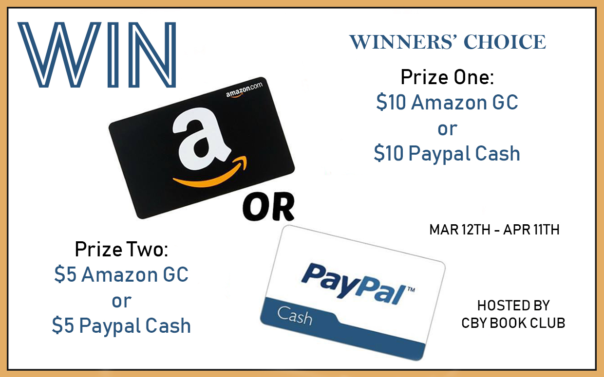 Book-A-Day Giveaway – Amazon Gift Card or Paypal Cash